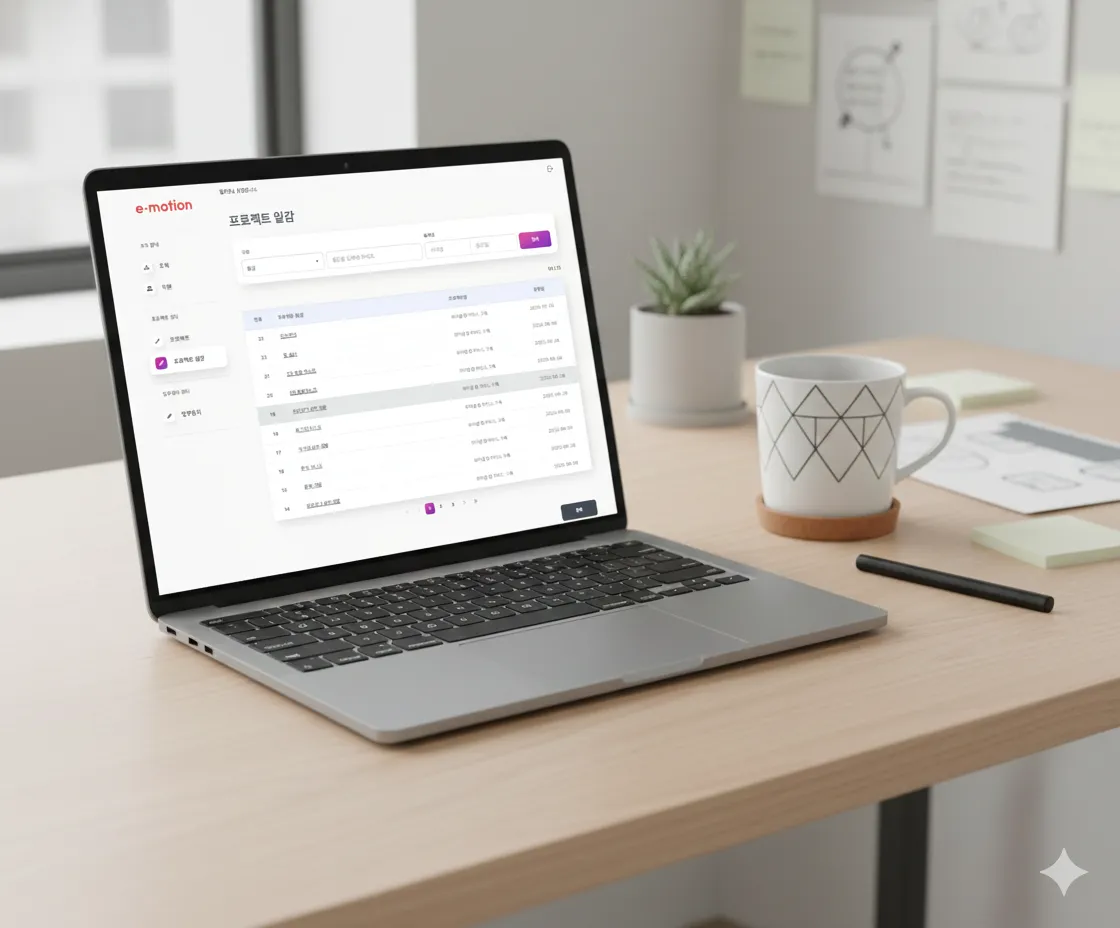 이모션글로벌 PMS